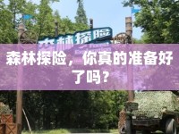 森林探險，你真的準(zhǔn)備好了嗎？