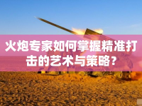 火炮專家如何掌握精準打擊的藝術與策略？