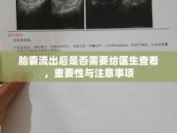 胎囊流出后是否需要給醫(yī)生查看，重要性與注意事項(xiàng)