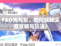 FGO光與影，如何玩轉(zhuǎn)深度攻略與玩法？