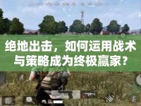 絕地出擊，如何運(yùn)用戰(zhàn)術(shù)與策略成為終極贏家？