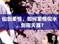 仙劍柔情，如何柔情似水，劍指天涯？