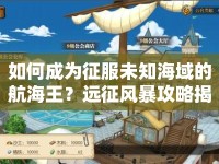 如何成為征服未知海域的航海王？遠(yuǎn)征風(fēng)暴攻略揭秘！
