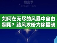 如何在無盡的風(fēng)暴中自由翱翔？踏風(fēng)攻略為你揭曉！