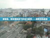蒙城縣，新發(fā)展脈動下的活力篇章——最新消息速遞