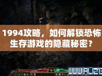1994攻略，如何解鎖恐怖生存游戲的隱藏秘密？