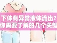 下體有異常液體流出？你需要了解的幾個關(guān)鍵點(diǎn)