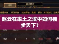 趙云在率土之濱中如何獨步天下？