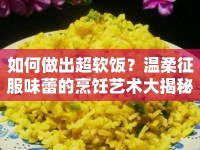 如何做出超軟飯？溫柔征服味蕾的烹飪藝術(shù)大揭秘！