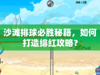 沙灘排球必勝秘籍，如何打造緋紅攻略？