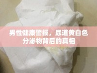 男性健康警報，尿道黃白色分泌物背后的真相
