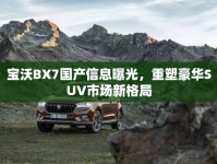 寶沃BX7國產(chǎn)信息曝光，重塑豪華SUV市場新格局