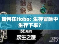 如何在Hobo: 生存冒險(xiǎn)中生存下來(lái)？