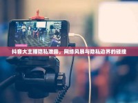 抖音大主播隱私泄露，網(wǎng)絡(luò)風(fēng)暴與隱私邊界的碰撞