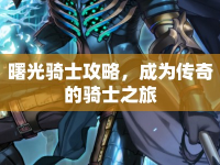 曙光騎士攻略，成為傳奇的騎士之旅