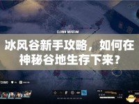 冰風(fēng)谷新手攻略，如何在神秘谷地生存下來？
