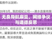 無良導(dǎo)航麻豆，網(wǎng)絡(luò)爭議與道德反思