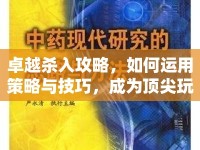 卓越殺入攻略，如何運(yùn)用策略與技巧，成為頂尖玩家？
