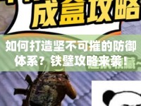 如何打造堅不可摧的防御體系？鐵壁攻略來襲！
