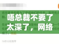 唔總裁不要了太深了，網(wǎng)絡(luò)討論中的情感與界限