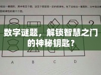 數(shù)字謎題，解鎖智慧之門的神秘鑰匙？