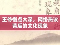 王爺慢點太深，網(wǎng)絡(luò)熱議背后的文化現(xiàn)象