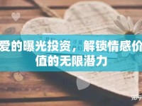 愛的曝光投資，解鎖情感價(jià)值的無限潛力