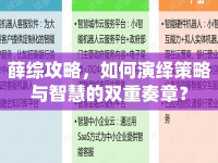 薛綜攻略，如何演繹策略與智慧的雙重奏章？