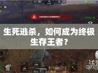 生死逃殺，如何成為終極生存王者？