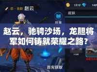 趙云，馳騁沙場，龍膽將軍如何鑄就榮耀之路？