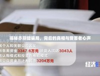 揭秘亦麗健騙局，背后的真相與受害者心聲