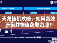 天龍掛機攻略，如何高效升級并快速獲取資源？