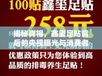 揭秘真相，鑫璽足貼背后的央視曝光與消費(fèi)者警示
