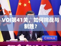 VOI第41關(guān)，如何挑戰(zhàn)與制勝？