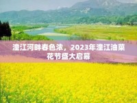 潼江河畔春色濃，2023年潼江油菜花節(jié)盛大啟幕