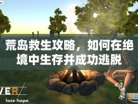 荒島救生攻略，如何在絕境中生存并成功逃脫