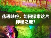 花語(yǔ)峽谷，如何探索這片神秘之地？