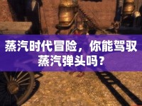 蒸汽時(shí)代冒險(xiǎn)，你能駕馭蒸汽彈頭嗎？