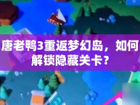 唐老鴨3重返夢(mèng)幻島，如何解鎖隱藏關(guān)卡？