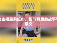 女主播胸前紙巾，細(xì)節(jié)背后的故事與意義