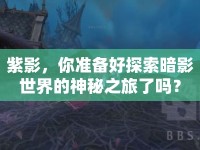 紫影，你準備好探索暗影世界的神秘之旅了嗎？