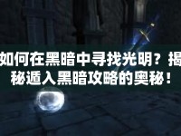 如何在黑暗中尋找光明？揭秘遁入黑暗攻略的奧秘！