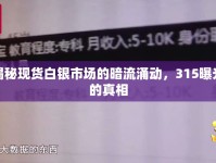 揭秘現(xiàn)貨白銀市場(chǎng)的暗流涌動(dòng)，315曝光的真相