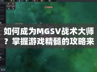 如何成為MGSV戰(zhàn)術(shù)大師？掌握游戲精髓的攻略來(lái)啦！