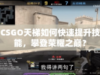 CSGO天梯如何快速提升技能，攀登榮耀之巔？