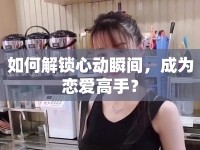 如何解鎖心動(dòng)瞬間，成為戀愛(ài)高手？