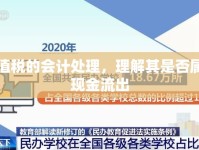 增值稅的會(huì)計(jì)處理，理解其是否屬于現(xiàn)金流出