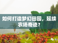 如何打造夢(mèng)幻田園，延續(xù)農(nóng)場(chǎng)奇跡？