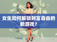 女生如何解鎖財富自由的新游戲？