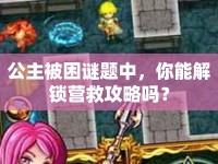 公主被困謎題中，你能解鎖營救攻略嗎？